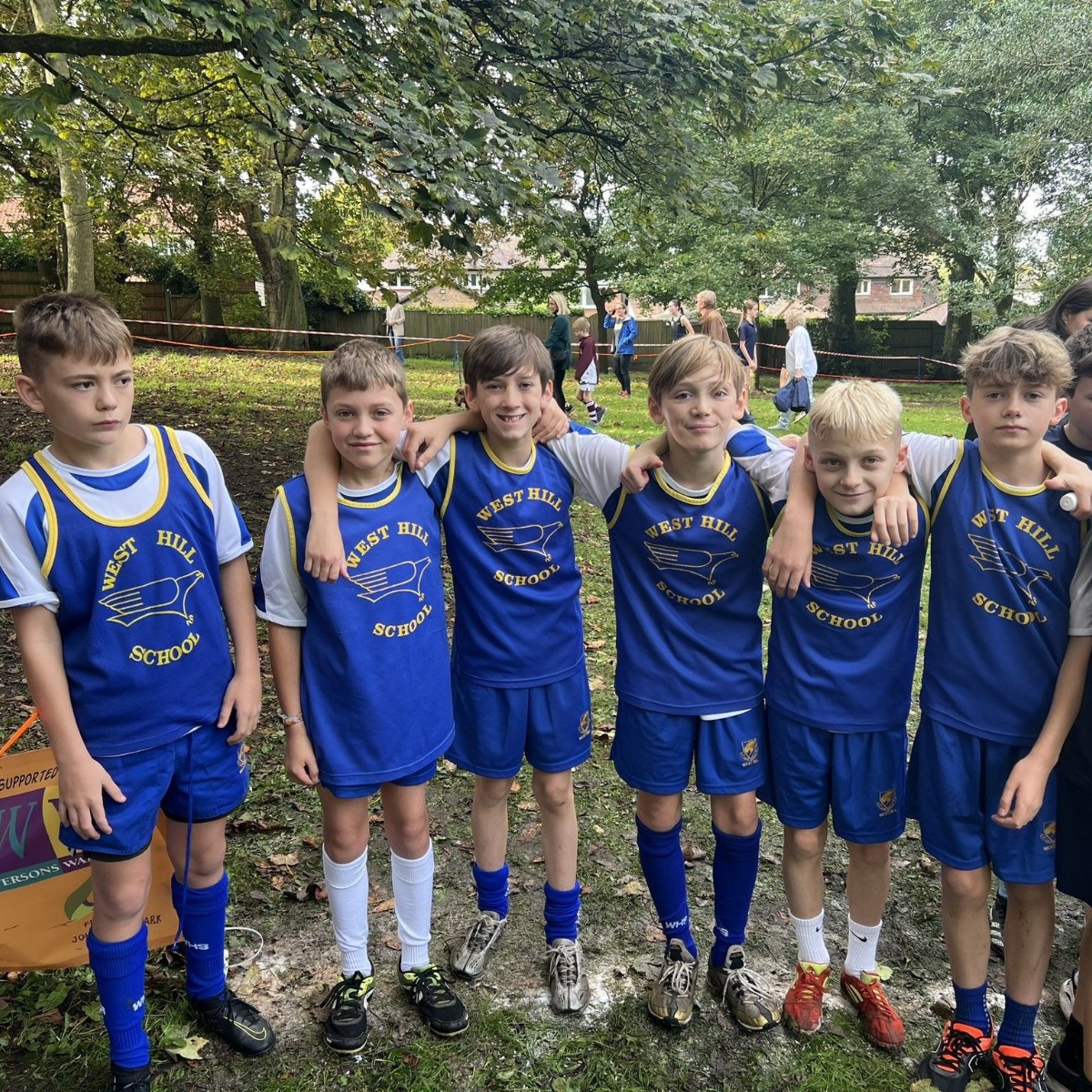 West Hill School Cross country congratulations!